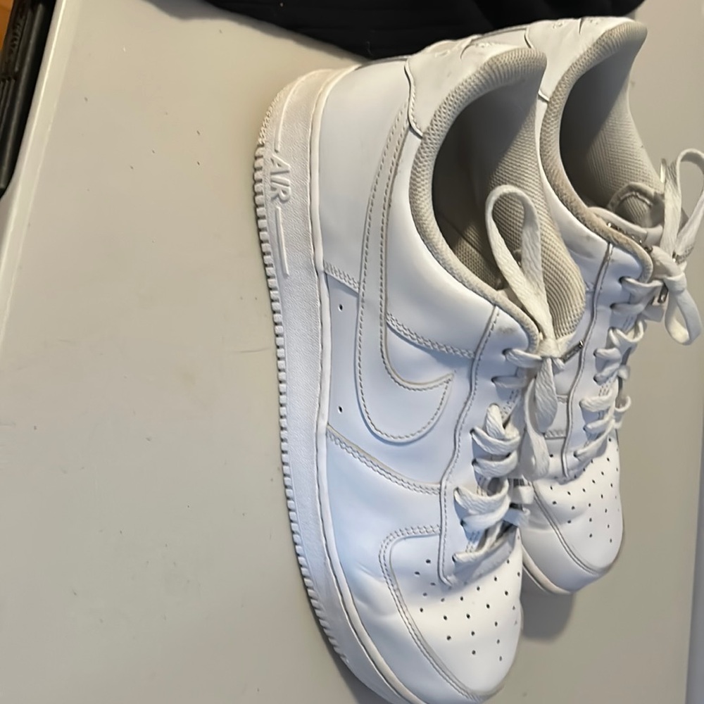 Nike airforces worn very few times